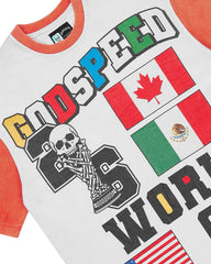 Godspeed '26 GSWC Vintage Tee White/Red